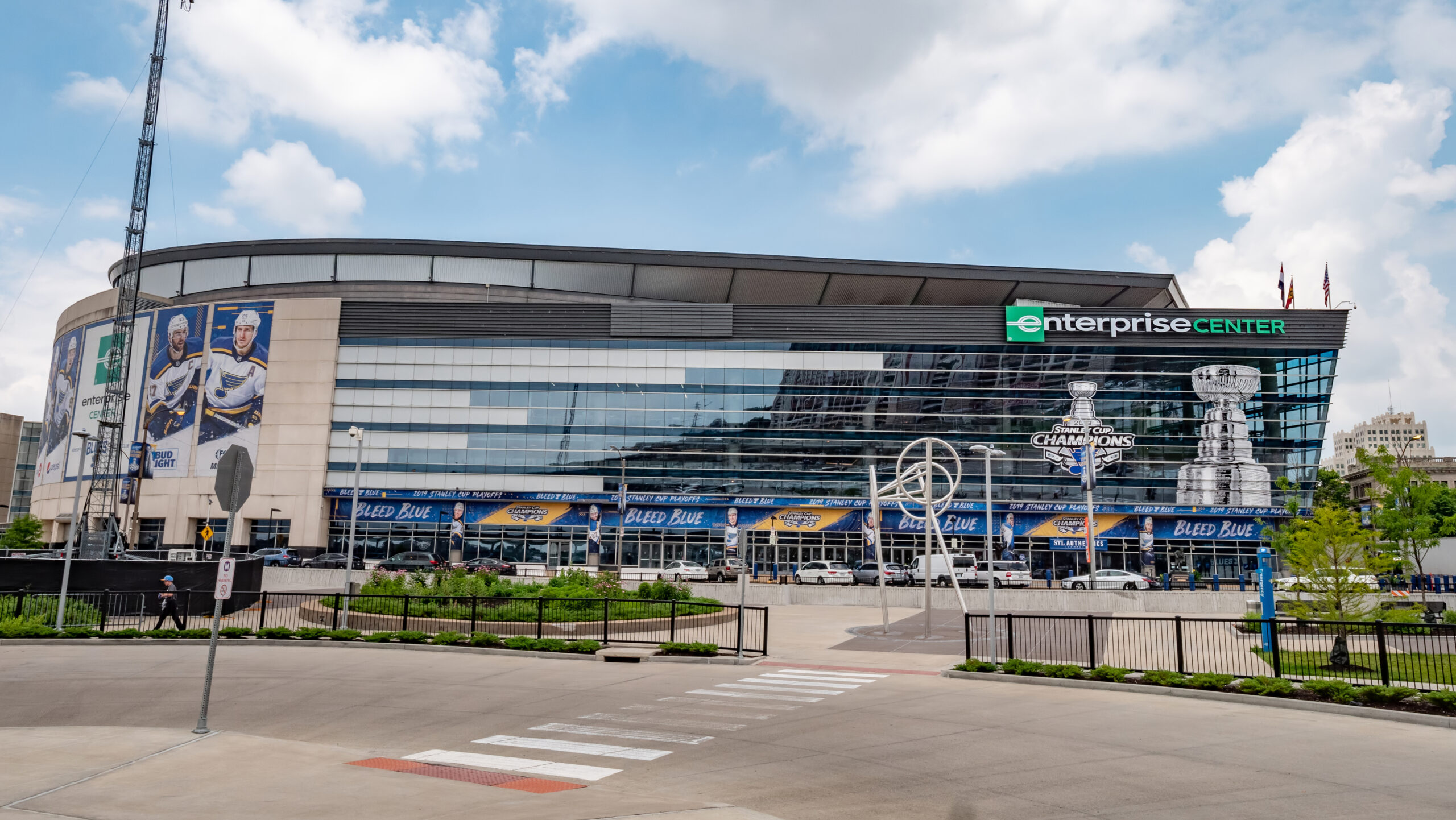 St. Louis Blues Arena now called Enterprise Center - Sports