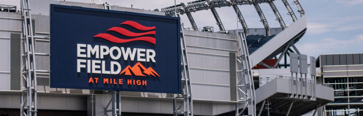 Empower Field at Mile High Stadium in Denver, Colorado, USA.