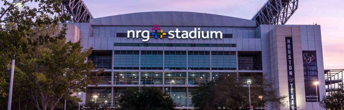 The NRG stadium in Houston, Texas, USA in the afternoon.