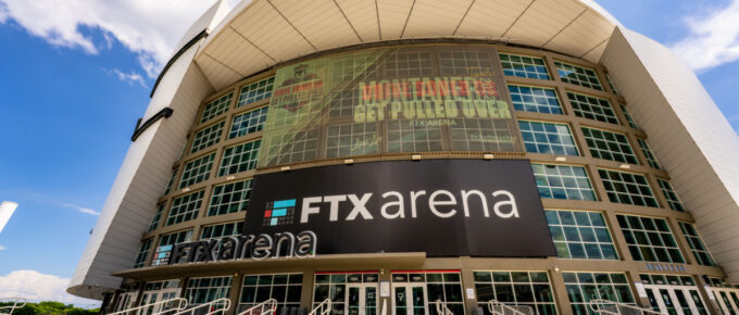 FTX Arena Downtown Miami FL formerly American Airlines Stadium.