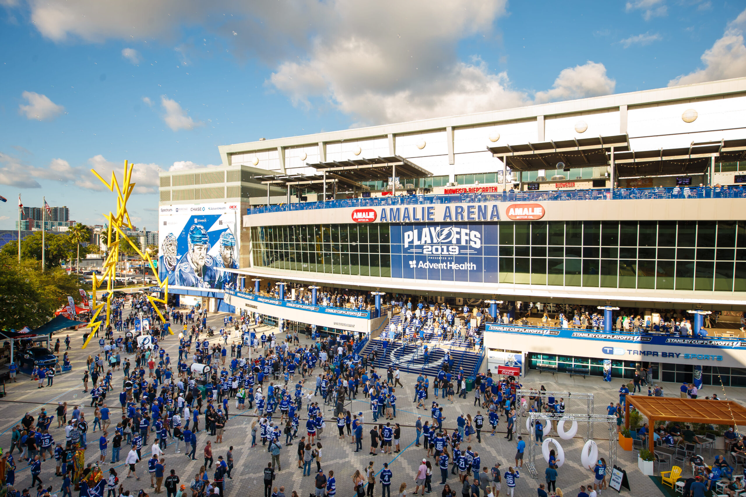 Section 120 at Amalie Arena 