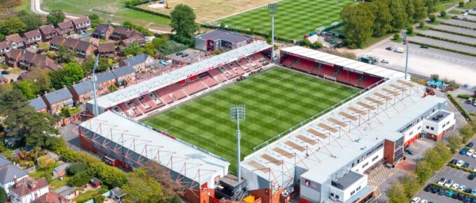 AFC Bournemouth, Vitality Stadium in Dorset, United Kingdom.