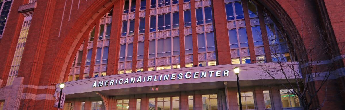 The American Airlines Center in Dallas, Texas, USA.