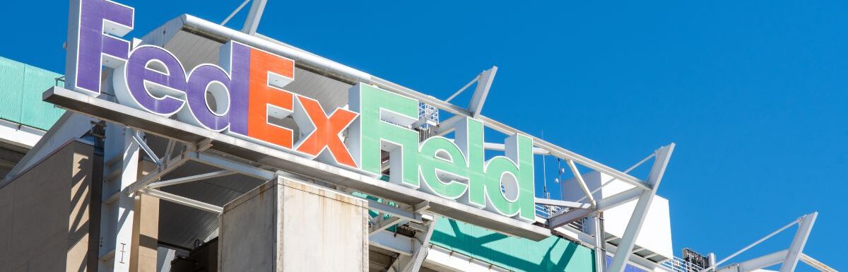 FedEx Field Stadium in Washington state of Maryland, USA.