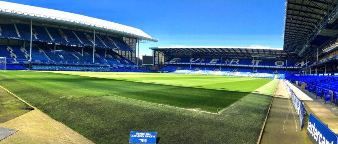 Goodison Park, Liverpool, United Kingdom.