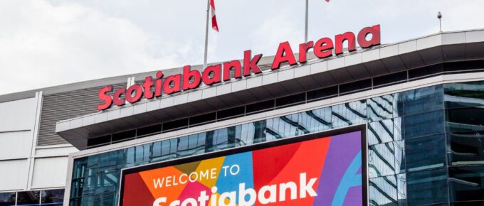 The Scotiabank Arena, former Air Canada Centre in Toronto, Canada.