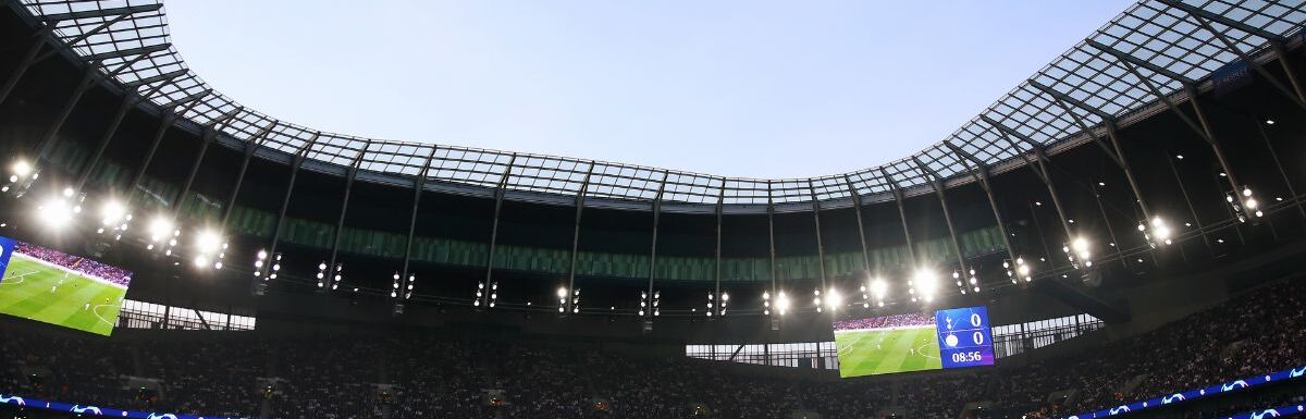 General view of the Tottenham Hotspur Stadium.