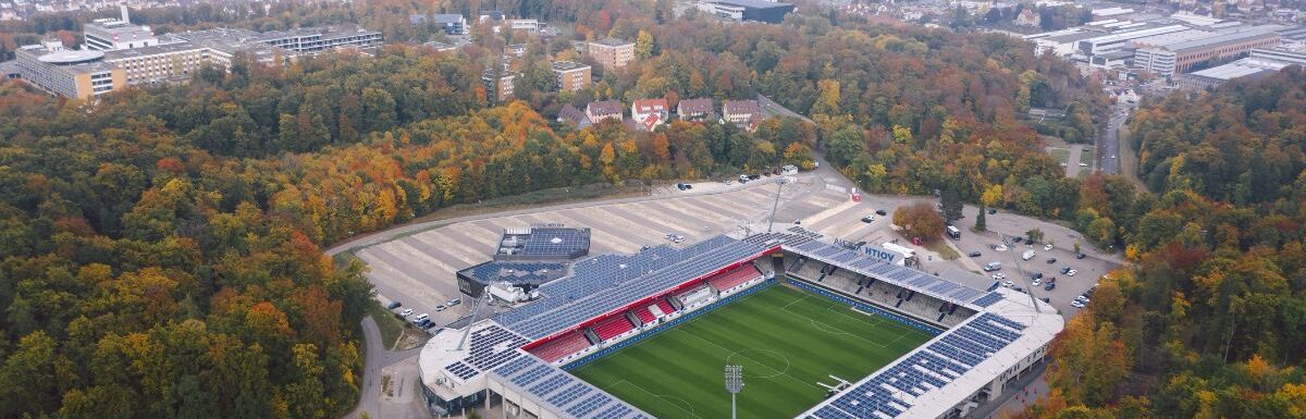 Voith-Arena, home stadium of 1. FC Heidenheim.