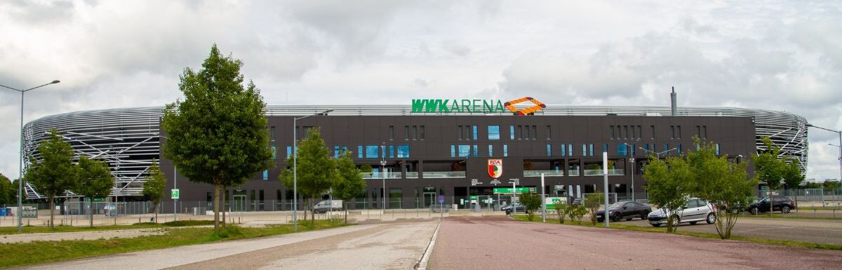 The WWK Arena in Augsburg, Germany. The home of the FC Augsburg.
